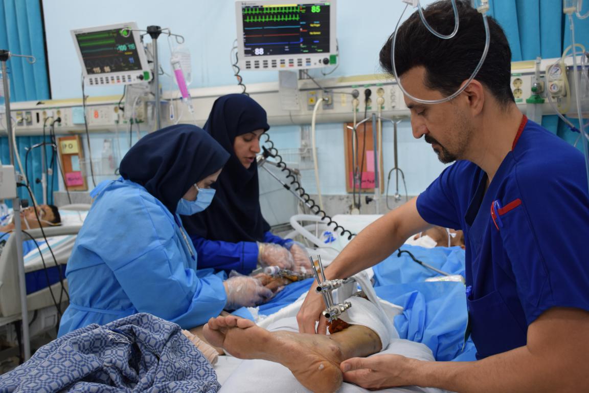 ارائه خدمات نوروزی مدافعان سلامت در ایام نوروز از بیمارستان شهید بهشتی